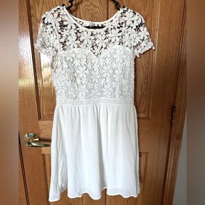 White Lace Dress